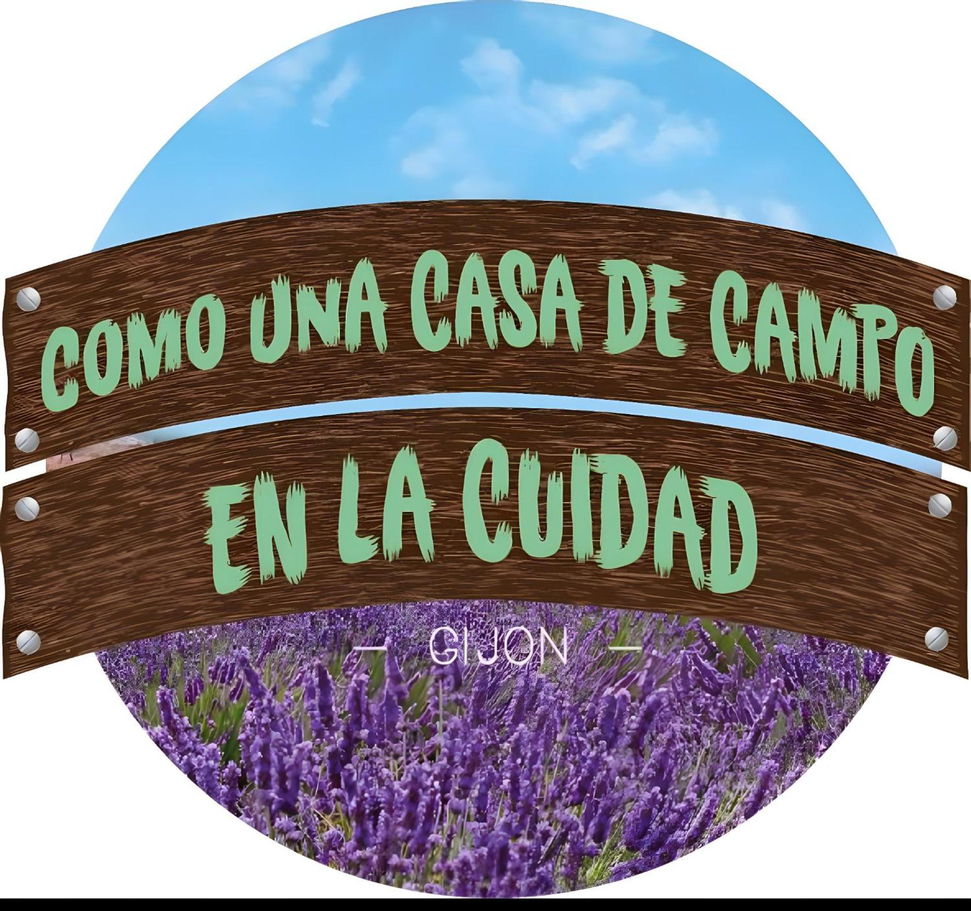Como Una Casa De Campo En La Ciudad, Con Patio -Parking Gratis Gijón Exterior foto